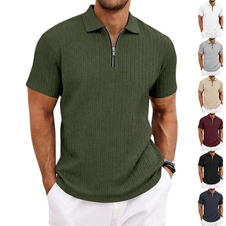 KNOX™ | Modern Zip-Collar Premium Polo Shirt