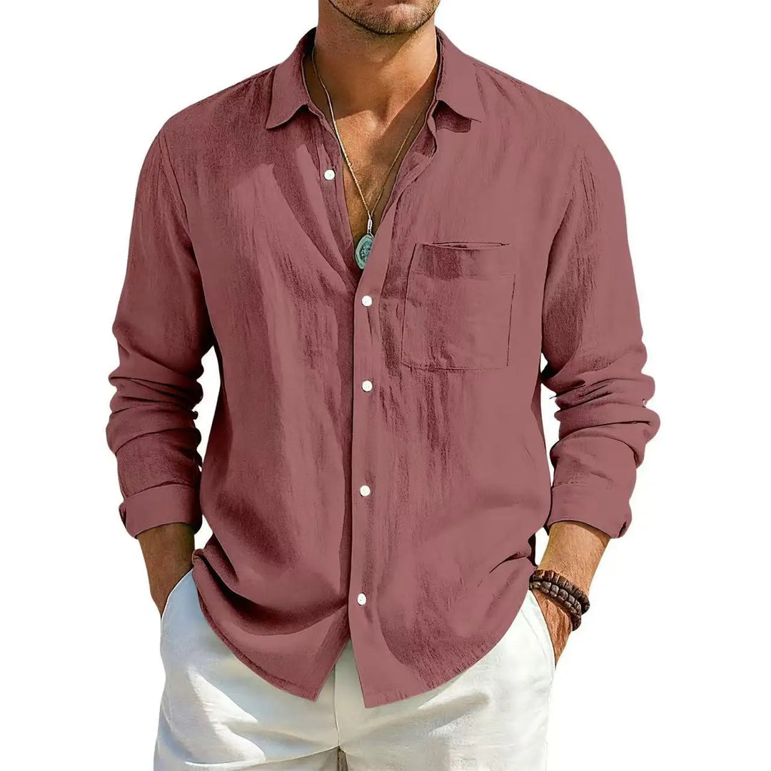 WYATT™ | Refined Breathable Button-Up Shirt