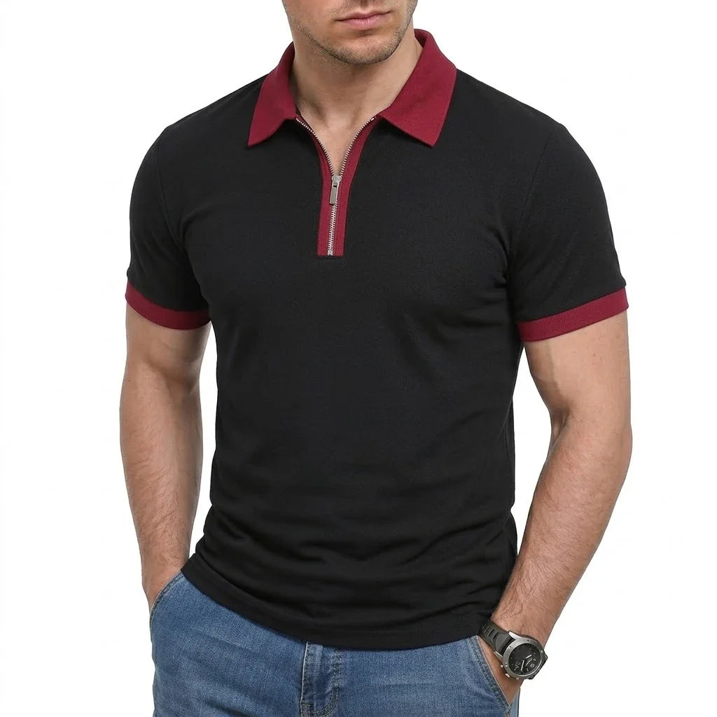 CORMAC™ | Casual Zip-Collar Premium Polo Shirt