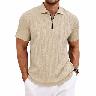 KNOX™ | Modern Zip-Collar Premium Polo Shirt